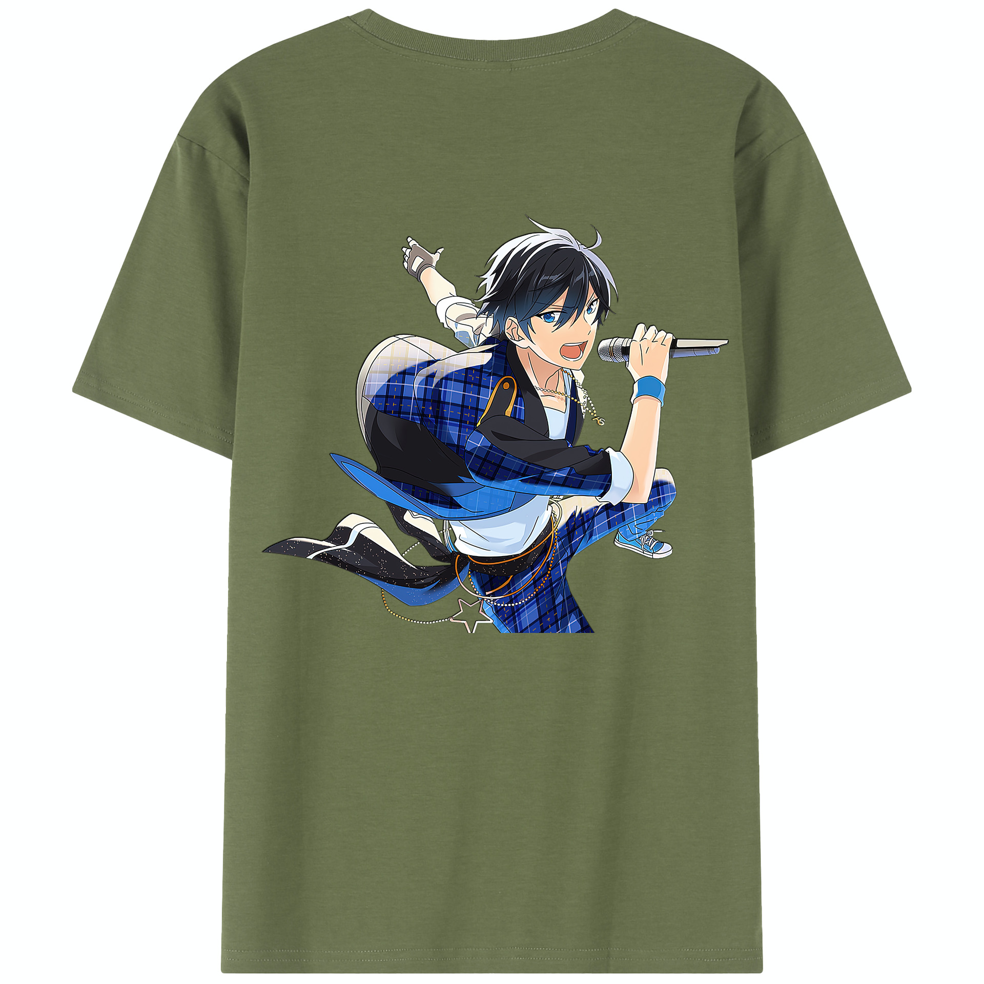 （画像用） あんさんぶるスターズ! Ensemble Stars 綿100％半袖Tシャツ（背面プリント）